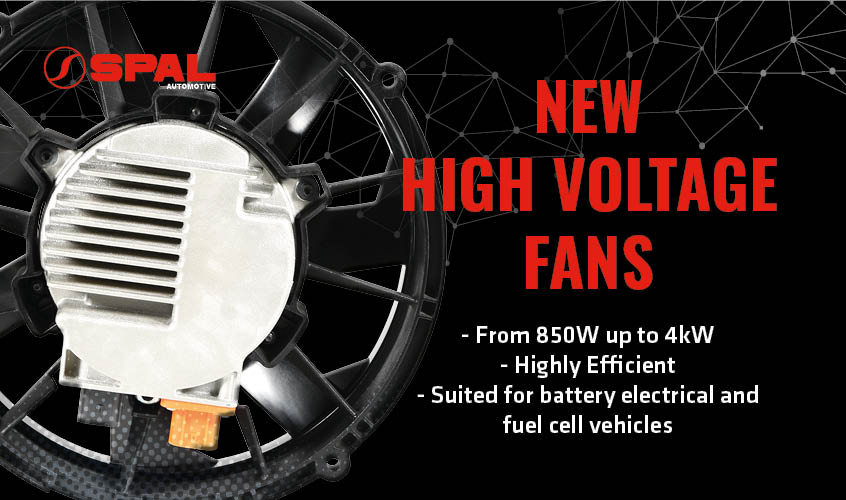 New High Voltage Brushless Fans